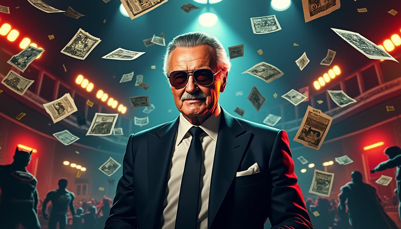 découvrez le film très attendu sur la vie de stan lee, enfin en production après plusieurs années de retard, une célébration cinématographique de l'icône des comics.