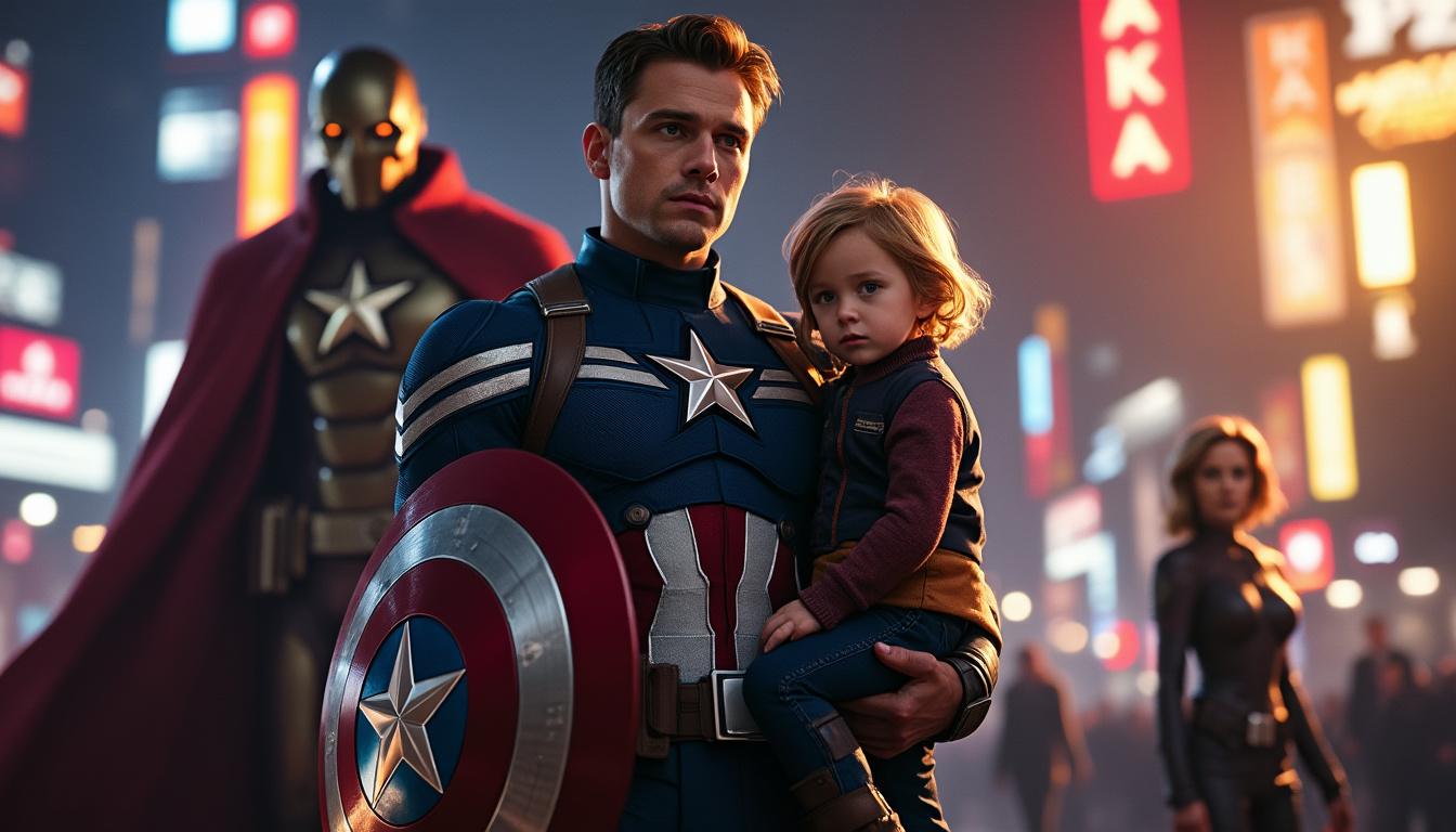 plongez dans l’univers d’avengers : le jugement dernier et découvrez l’histoire captivante de l’enfant de steve rogers, entre secrets et aventures épiques.