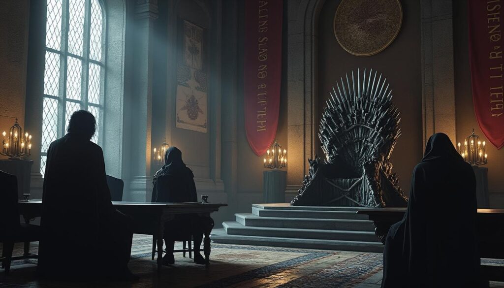 explorez les secrets et les intrigues captivantes de l'univers du trône de fer dans cette plongée exclusive au cœur de la saga.