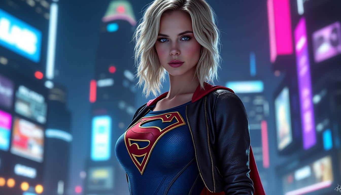 découvrez pourquoi milly alcock explique que clark kent porte un masque tandis que kara danvers, alias supergirl, choisit de ne pas en porter, dans une analyse captivante de leurs différences de double identité.