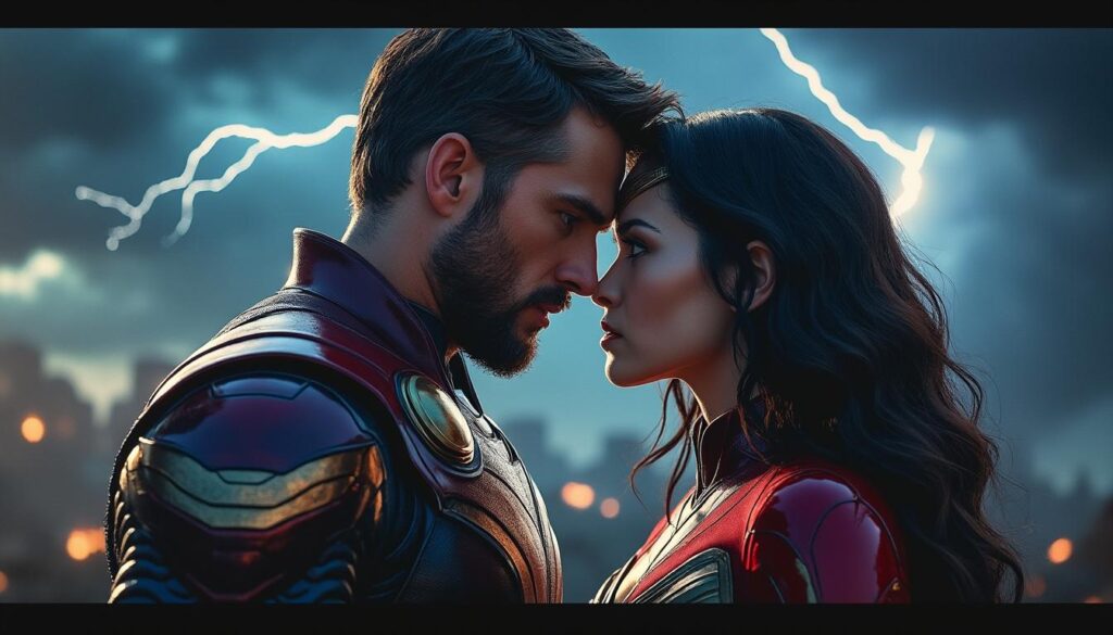 découvrez le teaser de doomsday d'avengers, qui révèle le triangle amoureux le plus célèbre de l'univers marvel, mêlant action, drame et passion.