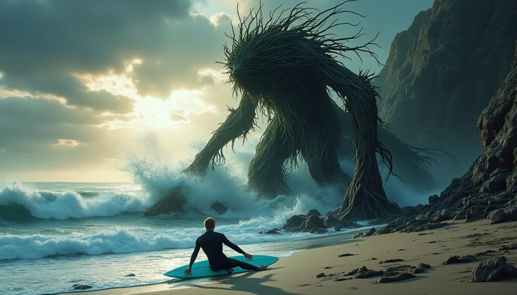 découvrez comment un accident de surf inattendu a inspiré la création d'une scène emblématique et spectaculaire dans le seigneur des anneaux.