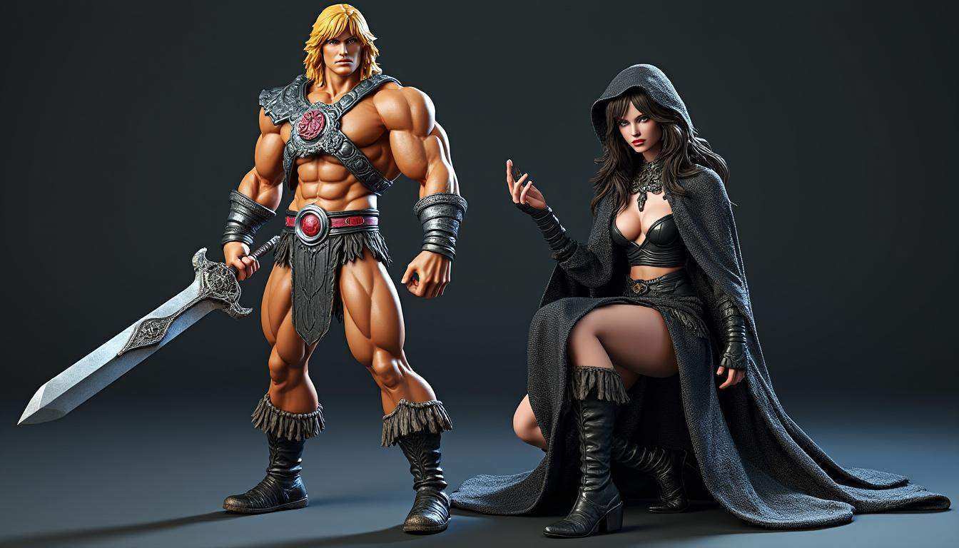 découvrez les nouveautés des jouets masters of the universe mettant à l&039;honneur vos personnages emblématiques préférés, pour des aventures encore plus passionnantes.