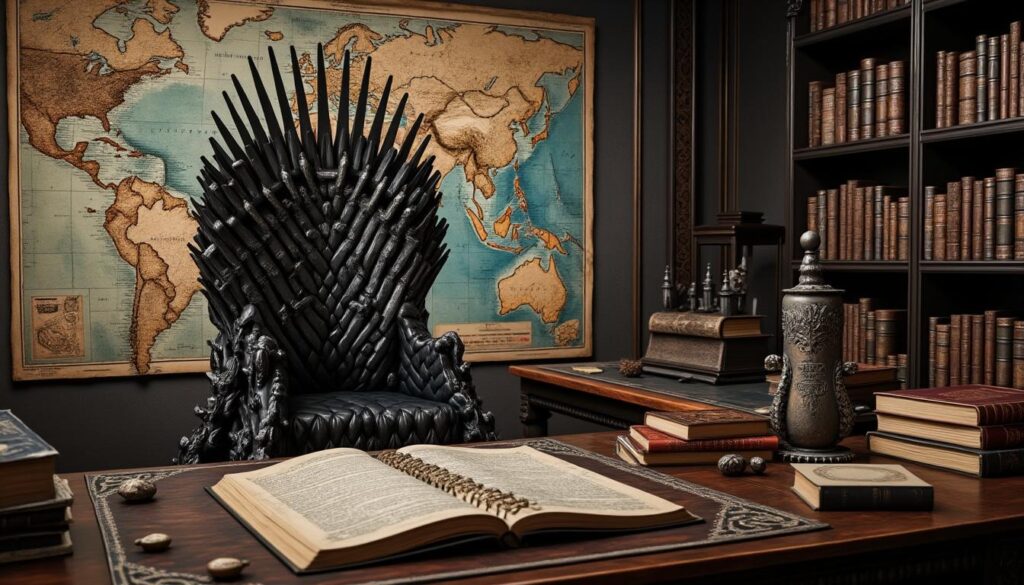 découvrez les mystères et les secrets du trône de fer, explorez l'univers fascinant des livres et des séries qui ont captivé des millions de fans à travers le monde.