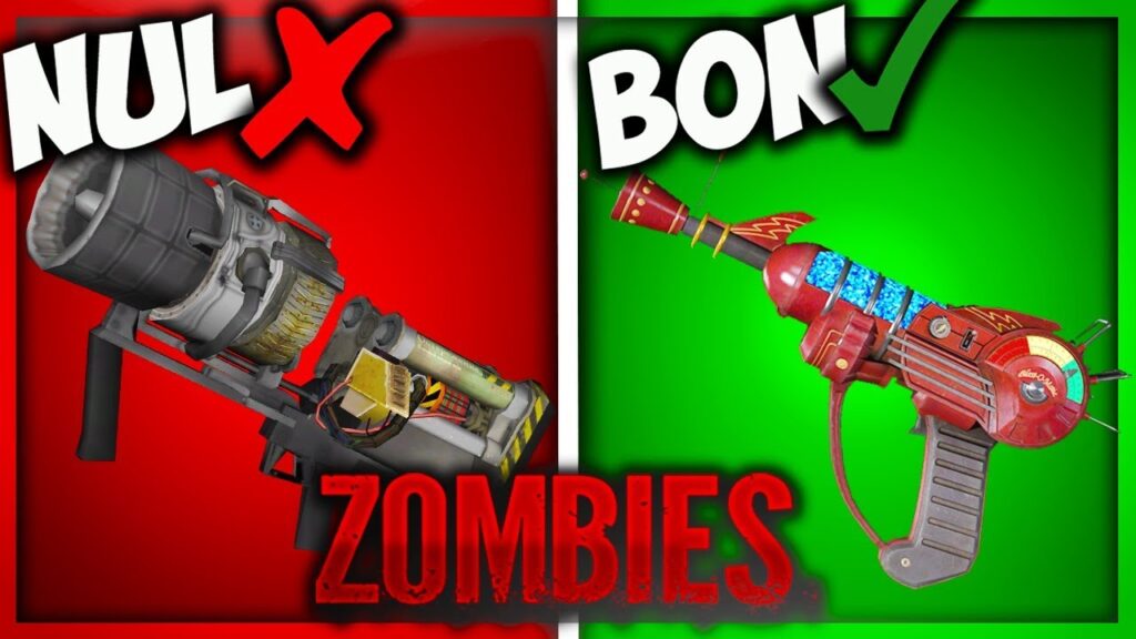 Classement ultime des meilleures armes pour Zombies dans Black Ops 7