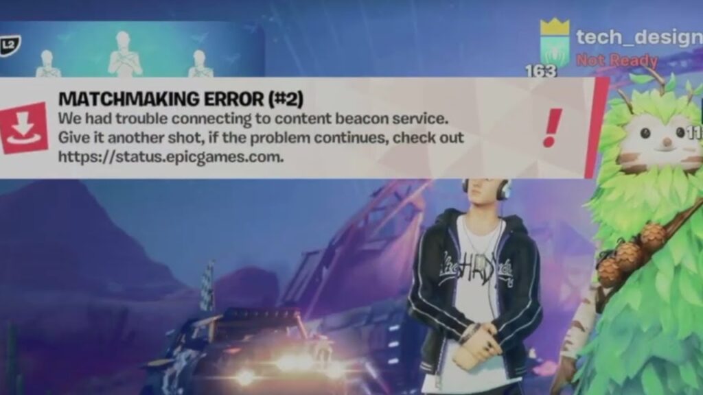 Résoudre l’erreur de matchmaking dans Fortnite